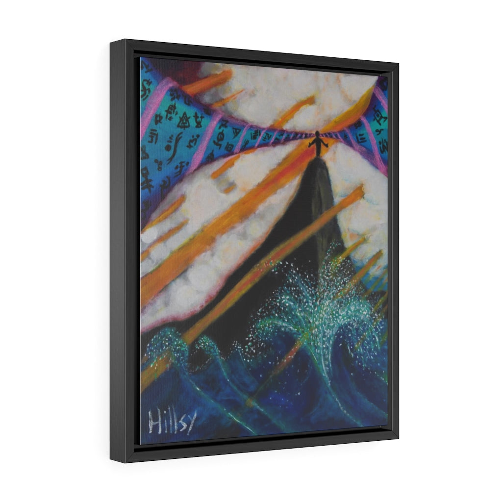 The Oracle Framed Canvas